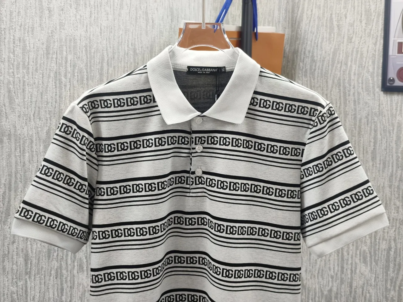 🌈🌈 DG/ logo polo ， ，Breathable ， ， ， ， Breathable， ， : Sizes:M-3XL
